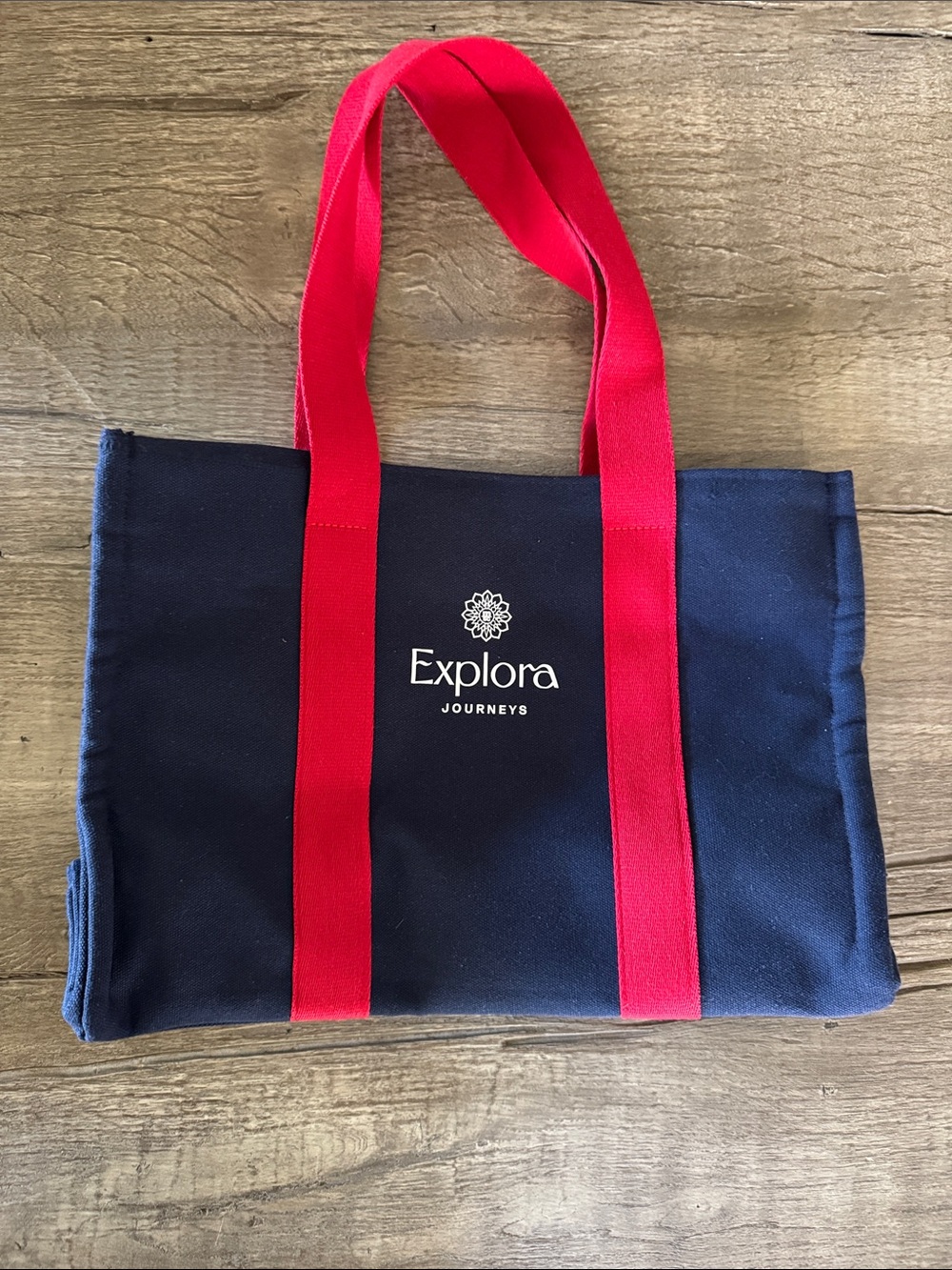 Explora Journeys Canvas Tote Bag